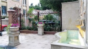 常熟美墅館，歐式花園效果圖
